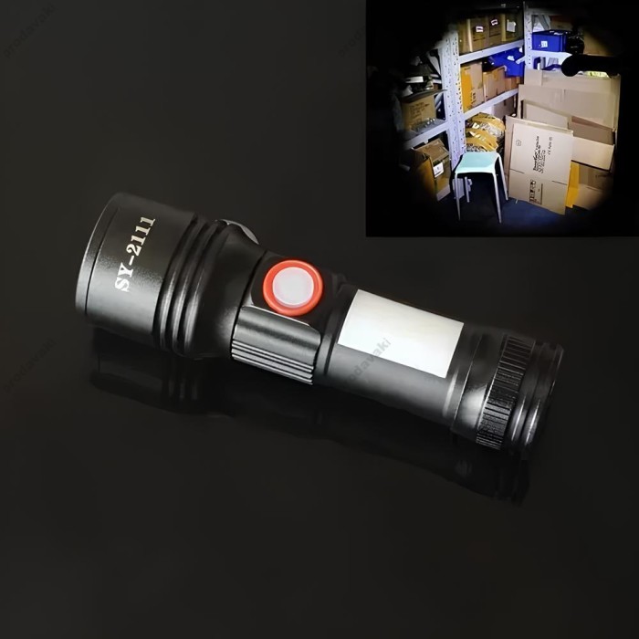 Ліхтарик ручний CH LED SY-2111 Black