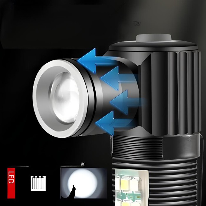 Ліхтарик ручний CH LED SY-2209 Black