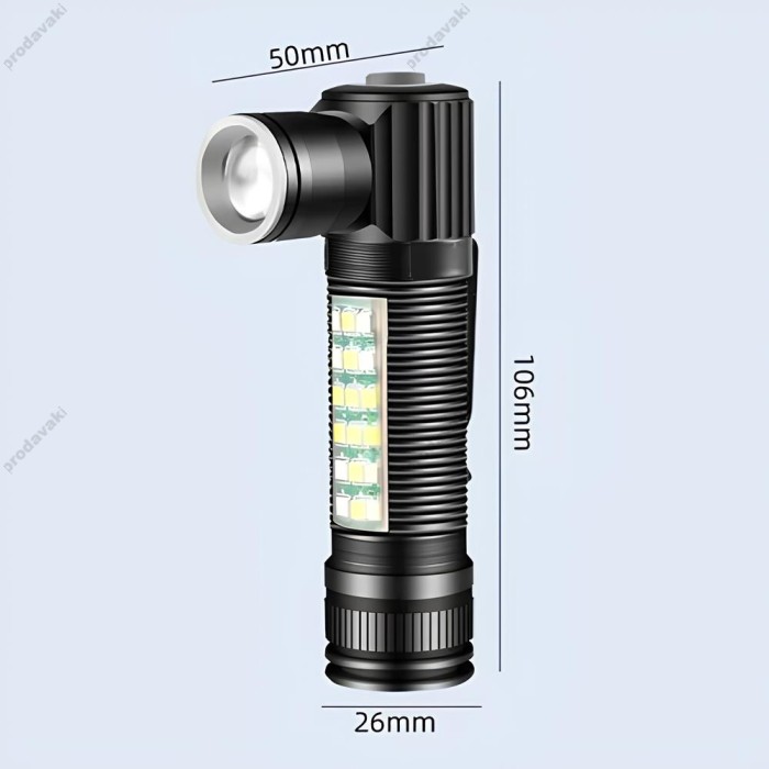 Ліхтарик ручний CH LED SY-2209 Black
