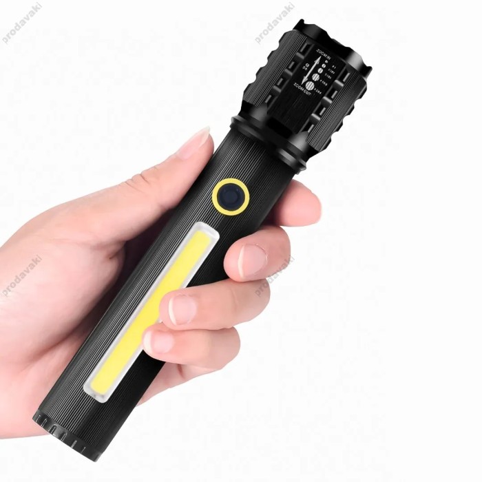 Ліхтарик ручний CH LED C73 Black