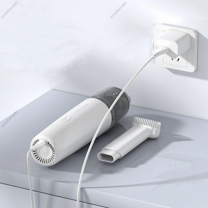 Портативний автомобільний пилосос Hoco CH SYO1-Q8 White