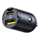 Автомобільний зарядний пристрій Baseus Tiny Star Mini Car Charger (U+C) 30W Black C00035001121-02