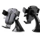 Автомобільний тримач XO C120 Instrument panel small suction cup holder Black