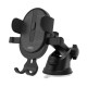 Автомобільний тримач XO C60 Suction cup outlet Car holder Black