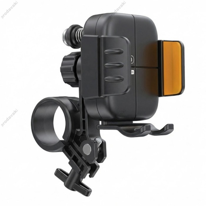 Тримач телефону для велосипеда/мотоцикла XO C200 Motorcycle Riding Semi-Enclosed Phone Mount 7" Black