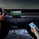 Автомобільний тримач із бездротовою зарядкою Baseus CW01 Magnetic Wireless Charging 15W (+АЗП USB 25W) Black C40141000111-01