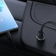 Автомобільний тримач із бездротовою зарядкою Baseus CW01 Magnetic Wireless Charging 15W (+АЗП USB 25W) Black C40141000111-01