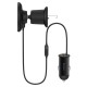 Автомобільний тримач із бездротовою зарядкою Baseus CW01 Magnetic Wireless Charging 15W (+АЗП USB 25W) Black C40141000111-01