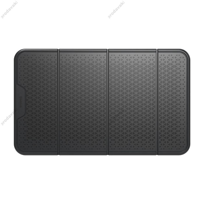 Антиковзний складаний килимок тримач для телефонів Baseus Folding Bracket Antiskid Pad Black SUWNT-01