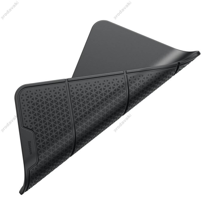Антиковзний складаний килимок тримач для телефонів Baseus Folding Bracket Antiskid Pad Black SUWNT-01