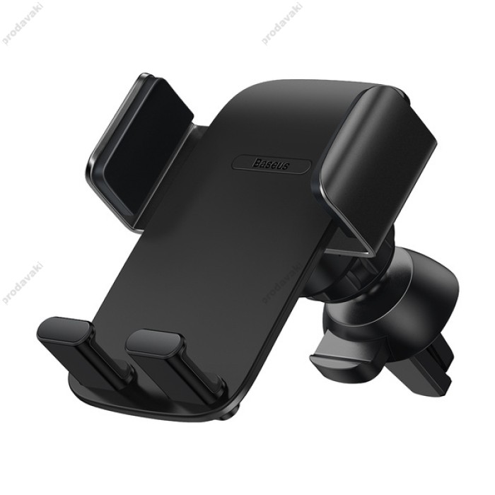 Автомобільний тримач Baseus Easy Control Clamp Car Mount Holder (A Set) Black SUYK010001