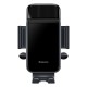 Автомобільний тримач Baseus Smart Solar Power Wireless Car Mount Electric Holder Black SUZG000001