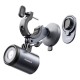 Тримач телефону для велосипеда/мотоцикла Baseus PrimeTrip Series Dual-Color Bike Light Black C12569000121-00
