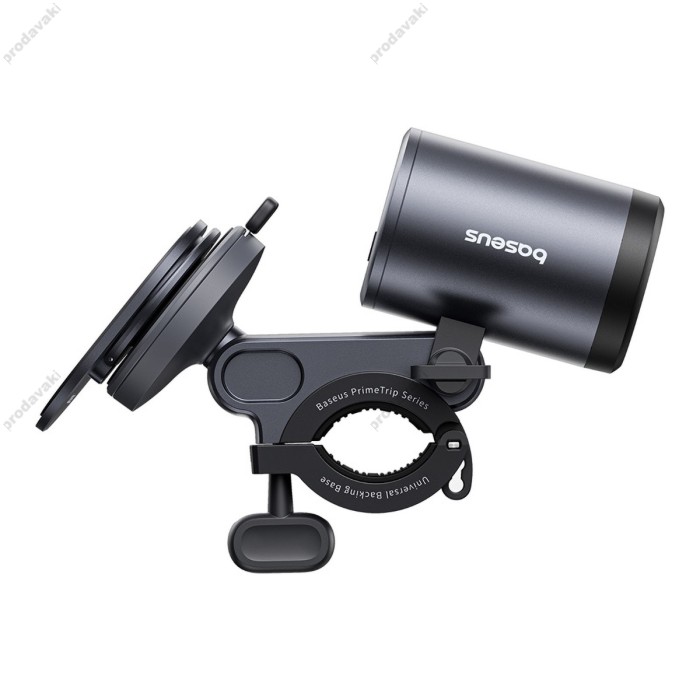 Тримач телефону для велосипеда/мотоцикла Baseus PrimeTrip Series Dual-Color Bike Light Black C12569000121-00