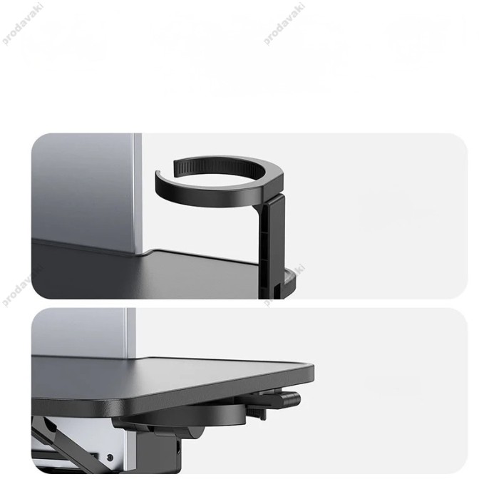 Автомобільний тримач на підголівник Baseus MagPro II Versatile Car Mount for Backseat Headrests Black C40272901121-00