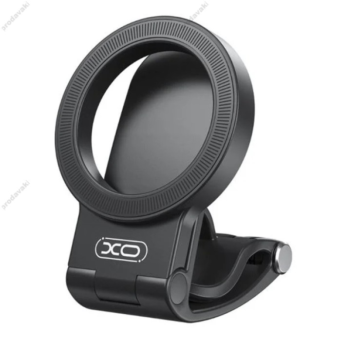 Автомобільний тримач XO C191 Dashboard Clip Magnetic Mount Black