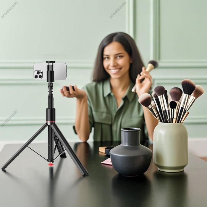 Монопод-трипод ACEFAST E31 sselfie stick with automatic tripod 1.71m Black