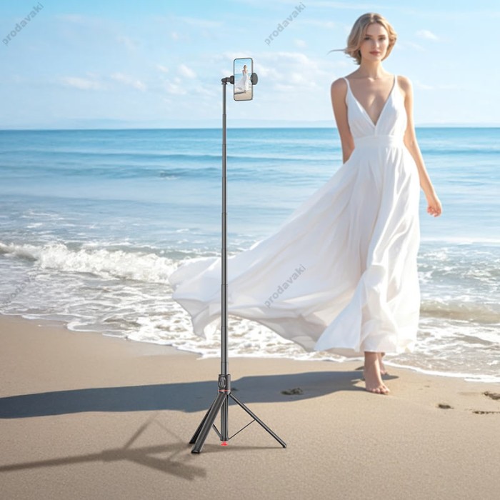 Монопод-трипод ACEFAST E31 sselfie stick with automatic tripod 1.71m Black
