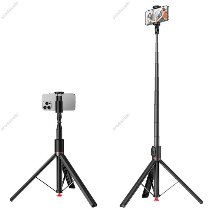 Монопод-трипод ACEFAST E31 sselfie stick with automatic tripod 1.71m Black