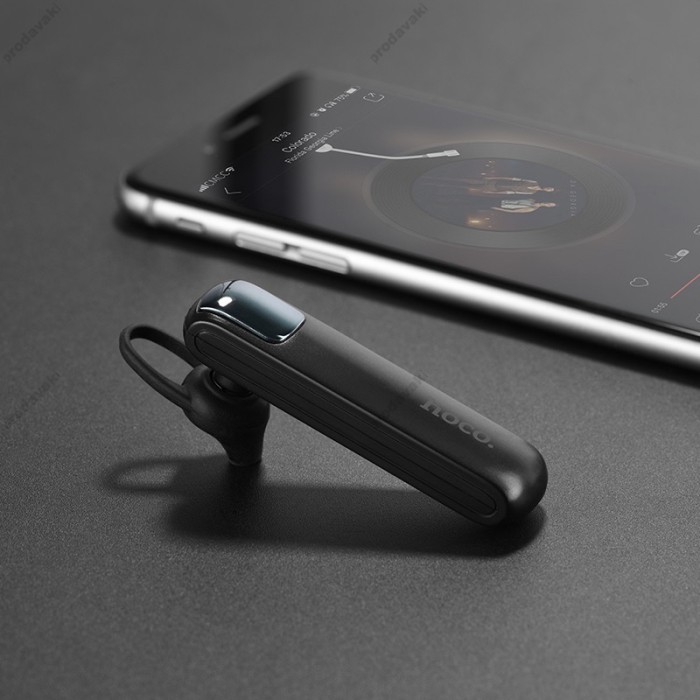 Бездротова Bluetooth гарнітура HOCO E37 Gratified BT 4.2 Black