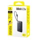 Повербанк портативний акумулятор Power bank Baseus FC11 EnerFill Digital Display 22.5W 10000 mAh Black E0027R04