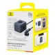 Подовжувач мережі фільтр Baseus Baseus EnerFill FA11 Cube Power Strip 3AC+1U+1C 67W 1.5m EU Black E00082100123-00