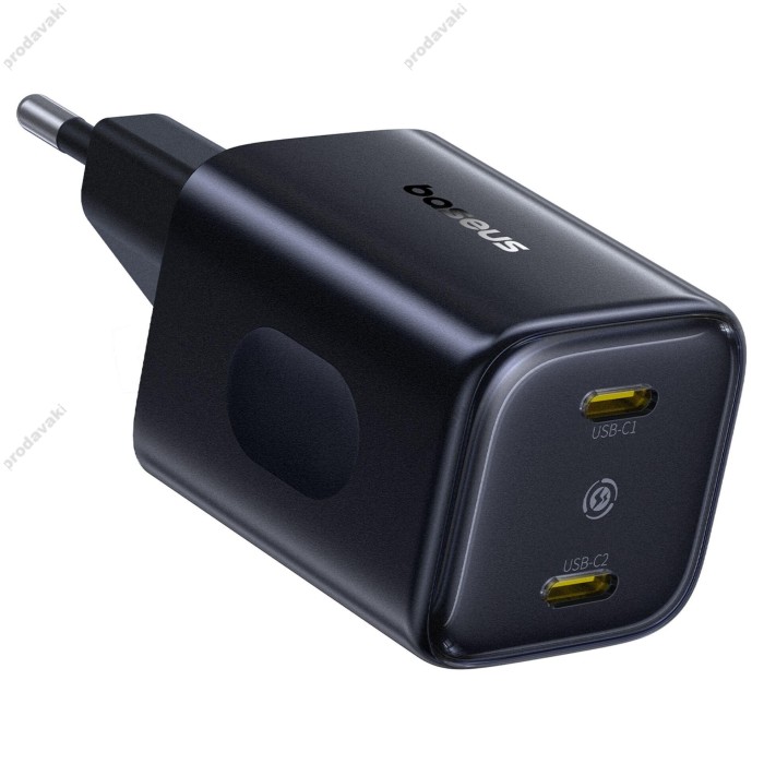 Мережевий зарядний пристрій Baseus PicoGo AN13 Fast Charger 2C 45W Black E0121F00