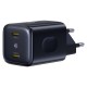 Мережевий зарядний пристрій Baseus PicoGo AN13 Fast Charger 2C 45W Black E0121F00