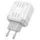 Мережевий зарядний пристрій Hoco C137A Rock charger 45W White