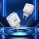 Мережевий зарядний пристрій Hoco C137A Rock charger 45W White