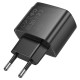 Мережевий зарядний пристрій Hoco CS62A Bright PD charger 45W Black