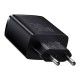 Мережевий зарядний пристрій Baseus Compact Quick Charger 30W Black CCXJ-E01