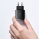 Мережевий зарядний пристрій Baseus Compact Quick Charger 30W Black CCXJ-E01