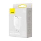 Мережевий зарядний пристрій Baseus Compact Quick Charger 30W White CCXJ-E02