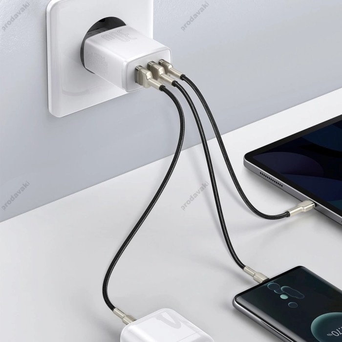 Мережевий зарядний пристрій Baseus Compact Quick Charger 30W White CCXJ-E02