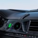 Автомобільний тримач ACEFAST D21 Velcro in-car wireless charging holder Black