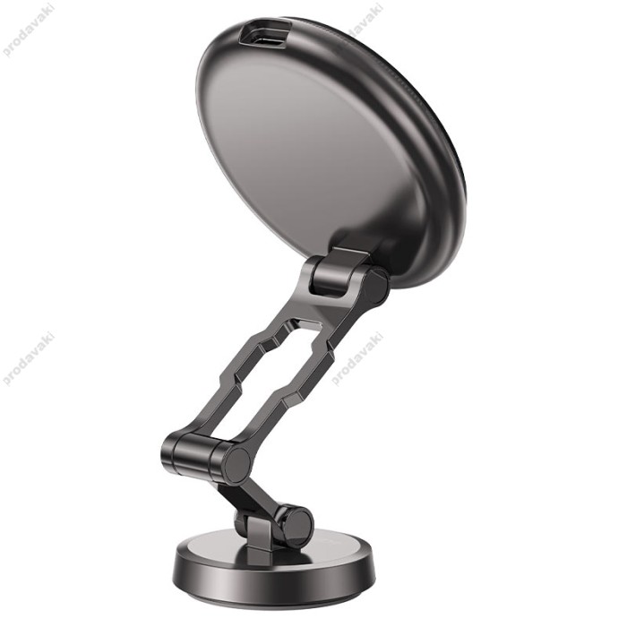 Автомобільний тримач ACEFAST D30 magnetic folding wireless charging car holder Black