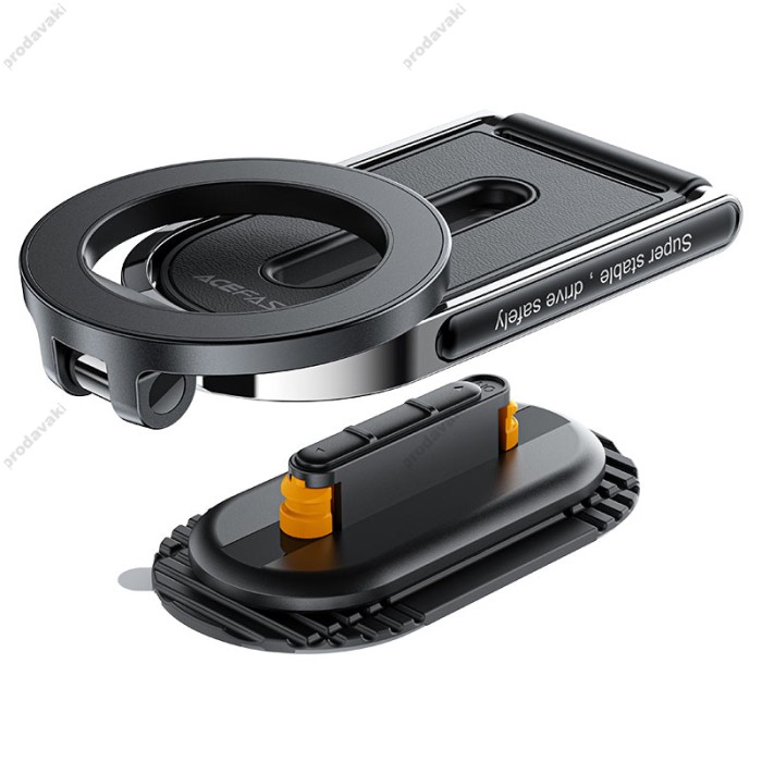 Автомобільний тримач ACEFAST D54 magnetic car holder for dashboard Black