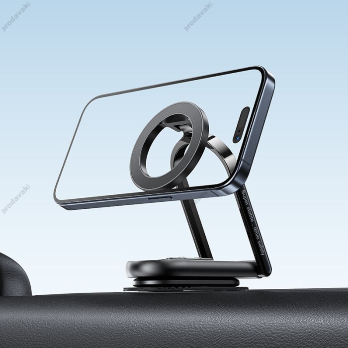 Автомобільний тримач ACEFAST D54 magnetic car holder for dashboard Black
