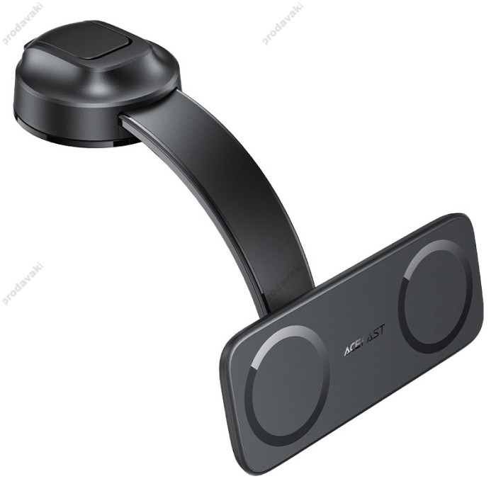 Автомобільний тримач ACEFAST D60 dual magnet car holder for dashboard Black