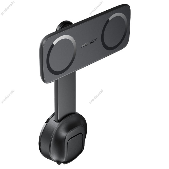 Автомобільний тримач ACEFAST D60 dual magnet car holder for dashboard Black