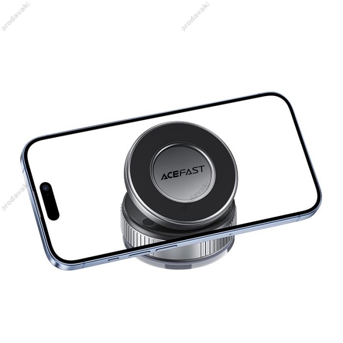 Автомобільний тримач ACEFAST E27 manual suction cup magnetic Phone holder Grey