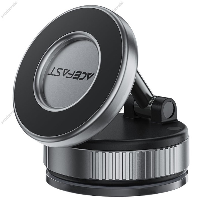 Автомобільний тримач ACEFAST E28 manual suction cup magnetic Phone holder Grey