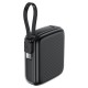 Повербанк портативний акумулятор Power bank ACEFAST M15 PD fast charging 20W 10000 mAh Black
