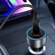Автомобільний зарядний пристрій ACEFAST B21 PD dual port metal 3A 75W Grey