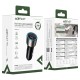 Автомобільний зарядний пристрій ACEFAST B21 PD dual port metal 3A 75W Grey