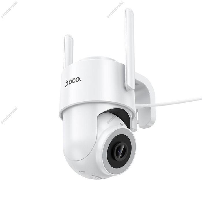 Камера відеоспостереження HOCO D9 outdoor PTZ HD camera 2MP WiFi 2.4G IP65 White