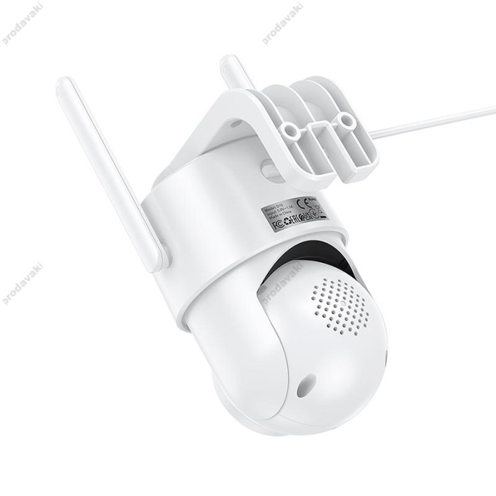Камера відеоспостереження HOCO D9 outdoor PTZ HD camera 2MP WiFi 2.4G IP65 White