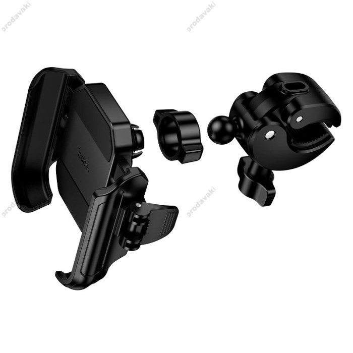 Тримач телефону для велосипеда/мотоцикла Hoco H104 Highway riding holder 4.5-7 Black