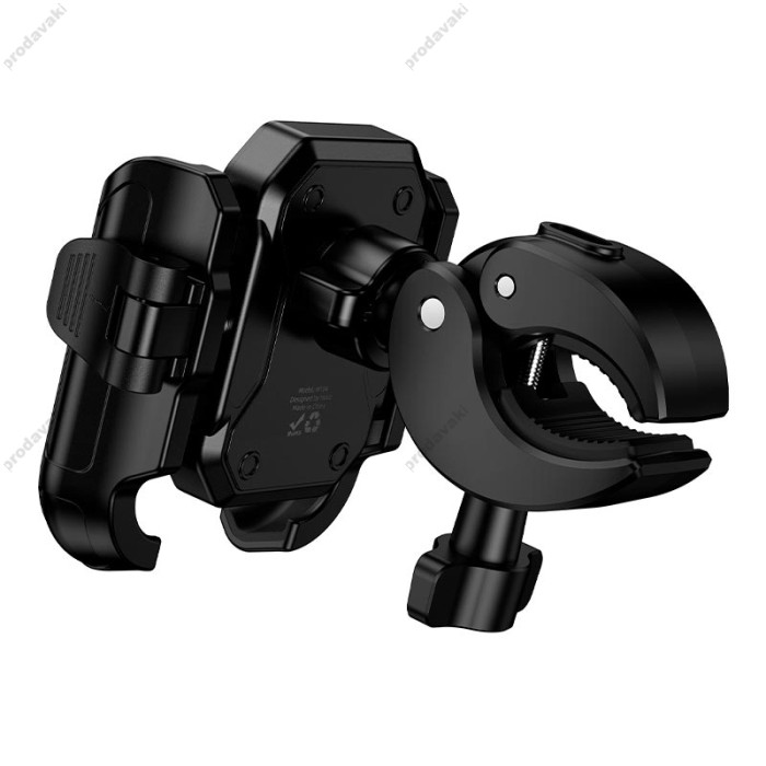 Тримач телефону для велосипеда/мотоцикла Hoco H104 Highway riding holder 4.5-7 Black